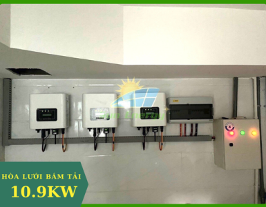 HỆ THỐNG HÒA LƯỚI BẢM TẢI 10KW TẠI BÌNH THẠNH